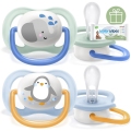 Philips AVENT Cumlík Ultra air zvieratko 0-6m chlapec 2 ks+WW Soapberry 60ks