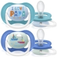 Philips AVENT Cumlík Ultra air text 6-18m chlapec 2 ks+WW Soapberry 60ks