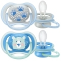 Philips AVENT Cumlík Ultra air pastel 6-18m chlapec 2 ks+WW Soapberry 60ks