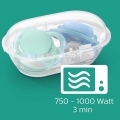 Philips AVENT Cumlík Ultra air obrázok 6-18m veľryba 1ks+WW Soapberry 60ks