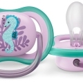 Philips AVENT Cumlík Ultra air obrázok 6-18m morský koník 1ks+WW Soapberry 60ks