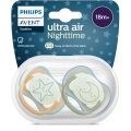 Philips AVENT Cumlík Ultra air nočný 18m+ neutral 2ks+WW Soapberry 60ks