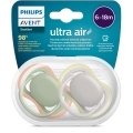 Philips AVENT Cumlík Ultra air neutral 6-18m 2 ks+WW Soapberry 60ks