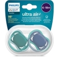 Philips AVENT Cumlík Ultra air neutral 6-18m chlapec modrá 2ks+WW Soapberry 60ks