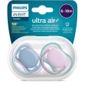 Philips AVENT Cumlík Ultra air neutral 6-18m dievča modrá 2ks+WW Soapberry 60ks