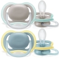 Philips AVENT Cumlík Ultra air 18m+ neutral 2 ks+WW Soapberry 60ks