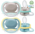 Philips AVENT Cumlík Ultra air 18m+ neutral 2 ks+WW Soapberry 60ks