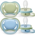 Philips AVENT Cumlík Ultra air neutral 0-6m chlapec modrá 2ks+WW Soapberry 60ks