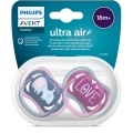 Philips AVENT Cumlík Ultra air 18m+ dievča (slon) 2ks+WW Soapberry 60ks