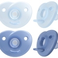 Philips AVENT Cumlík 0-6m Soothie chlapec 2 ks+WW Soapberry 60ks