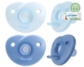 Philips AVENT Cumlík 0-6m Soothie chlapec 2 ks+WW Soapberry 60ks