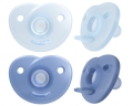 Philips AVENT Cumlík 0-6m Soothie chlapec 2 ks