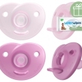 Philips AVENT Cumlík 0-6m Soothie dievča 2 ks+WW Soapberry 60ks