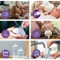 Philips AVENT Cumlík Natural Response 6 na kašu 6m+, 2 ks+WW Soapberry 60ks