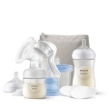 Philips AVENT Odsávačka materského mlieka manuálna štartovacia sada+WW Soapberry 60ks