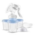 Philips AVENT Odsávačka materského mlieka manuálna s VIA systémom+WW Soapberry 60ks