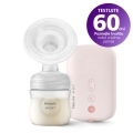 Philips AVENT Odsávačka materského mlieka elektronická SCF395/11+WW Soapberry 60ks