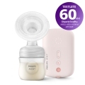 Philips AVENT Odsávačka materského mlieka elektronická SCF395/11+WW Soapberry 60ks