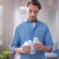 Philips AVENT Odsávačka materského mlieka elektronická SCF395/11+WW Soapberry 60ks