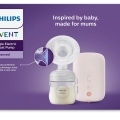 Philips AVENT Odsávačka materského mlieka elektrická SCF395/31+WW Soapberry 60ks