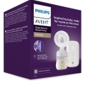 Philips AVENT Odsávačka materského mlieka elektrická nabíjacia SCF396/31+WW Soapberry 60ks