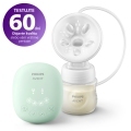 Philips AVENT Odsávačka materského mlieka elektrická Essential SCF323/11+WW Soapberry 60ks