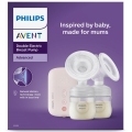 Philips AVENT Odsávačka materského mlieka elektrická DUO SCF397/31+WW Soapberry 60ks