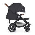 PETITE&MARS Kočík športový Street2 Air Oak Perfect Black + PETITE&MARS fusak Jibot ZADARMO