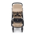 PETITE&MARS Kočík kombinovaný ICON 2v1 Mocha Beige XXL RWS + KIDDY Evoluna i-size 2 + základňa