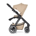 PETITE&MARS Kočík kombinovaný ICON 2v1 Mocha Beige XXL AIR + KIDDY Evoluna i-size 2 + základňa