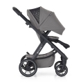 PETITE&MARS Kočík kombinovaný ICON 2v1 Dove Grey XXL RWS + KIDDY Evoluna i-size 2 + základňa