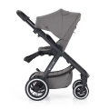 PETITE&MARS Kočík kombinovaný ICON 2v1 Dove Grey XXL AIR + KIDDY Evoluna i-size 2 + základňa