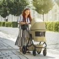 PETITE&MARS Kočík kombinovaný ICON 2v1 Dove Grey LITE RWS + KIDDY Evoluna i-size 2 + základňa