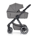 PETITE&MARS Kočík kombinovaný ICON 2v1 Dove Grey LITE AIR + KIDDY Evoluna i-size 2 + základňa