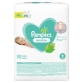 PAMPERS Sensitive Obrúsky vlhčené 4 balenia = 320 ks