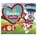 PAMPERS Plienky nohavičkové Active Baby Pants Paw Patrol veľ. 5 (12-17 kg)  66 ks