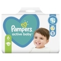 PAMPERS Active Baby Plienky jednorazové 6 (13-18 kg) 96 ks - MEGA PACK