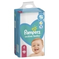 PAMPERS Active Baby Plienky jednorazové 4 (9-14 kg) 132 ks