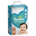 PAMPERS Active Baby Plienky jednorazové 3 (6-10 kg) 152 ks - MEGA PACK