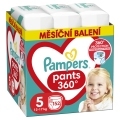 PAMPERS Activ Baby-Dry Pants Nohavičky plienkové jednorazové 5 (12-17 kg) 152 ks - MESAČNÁ ZÁSOBA