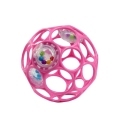 OBALL Hračka Oball RATTLE 10 cm dark pink 0m+