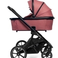 MUUVO Kočík kombinovaný Slick 2.0 set 2v1 Pure pink + KIDDY Evoluna i-size 2 + základňa