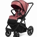 MUUVO Kočík kombinovaný Slick 2.0 set 2v1 Pure pink + KIDDY Evoluna i-size 2 + základňa