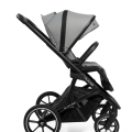 MUUVO Kočík kombinovaný Slick 2.0 set 2v1 Light grey + KIDDY Evoluna i-size 2 + základňa