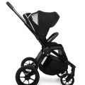 MUUVO Kočík kombinovaný Quick SE 2 Chromium black set 2v1 + KIDDY Evoluna i-size 2 + základňa