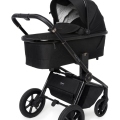 MUUVO Kočík kombinovaný Quick SE 2 Chromium black set 2v1 + KIDDY Evoluna i-size 2 + základňa