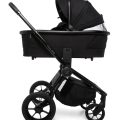 MUUVO Kočík kombinovaný Quick SE 2 Chromium black set 2v1 + KIDDY Evoluna i-size 2 + základňa