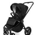 MUUVO Kočík kombinovaný Quick SE 2 Chromium black set 2v1 + KIDDY Evoluna i-size 2 + základňa