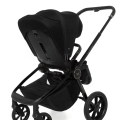 MUUVO Kočík kombinovaný Quick SE 2 Chromium black set 2v1 + KIDDY Evoluna i-size 2 + základňa