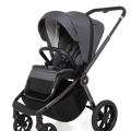 MUUVO Kočík kombinovaný Quick SE 2 Diamond graphite set 2v1 + KIDDY Evoluna i-size 2 + základňa